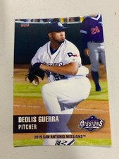 Deolis Guerra 2019 San Antonio Missions Team Card