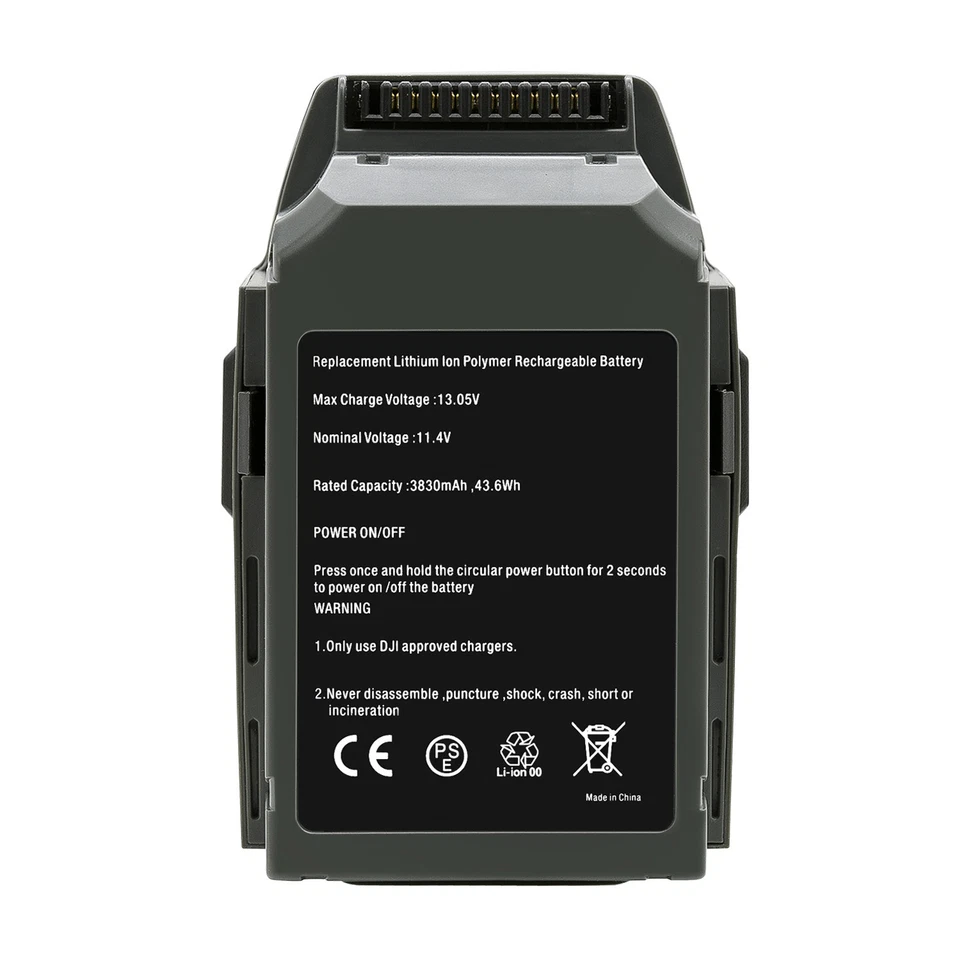Batería LiPo de Vuelo Inteligente 11.4V 3830mAh para Drone DJI Mavic Pro Foto 3 de 4