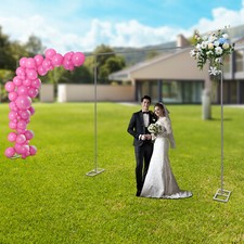 6M x 3M Heavy Duty Wedding Backdrop Stand Pipe  Drape Telescopic Curtain Frame