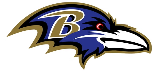 Baltimore Ravens sticker logo NFL weatherproof bumper vinyl decal