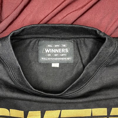 RWTW Black checkered flag T-shirt XS