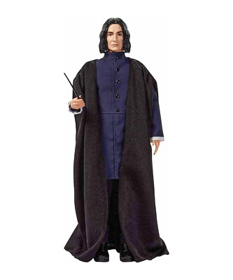 Mattel HARRY Potter  - Professor Snape mit Jacke, Umhang + Zauberstab GNR35 OVP!