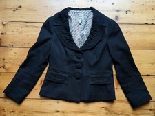 Nanette Lepore Ladies Dress Jacket Black Uk Size 10