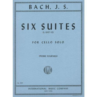 Johann Sebastian Bach: Six Suites For Cello Solo