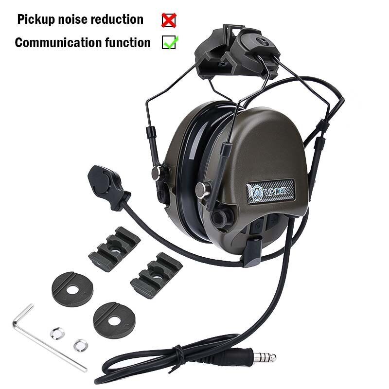 Headset With Rail Adapter Headphone Sordin Headphone