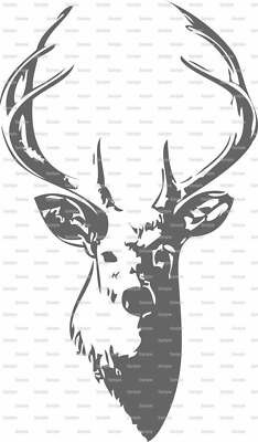 Buck Deer Hunting Birthday ~ Edible 2D Fondant Cake Cupcake Topper ~ D3974 *
