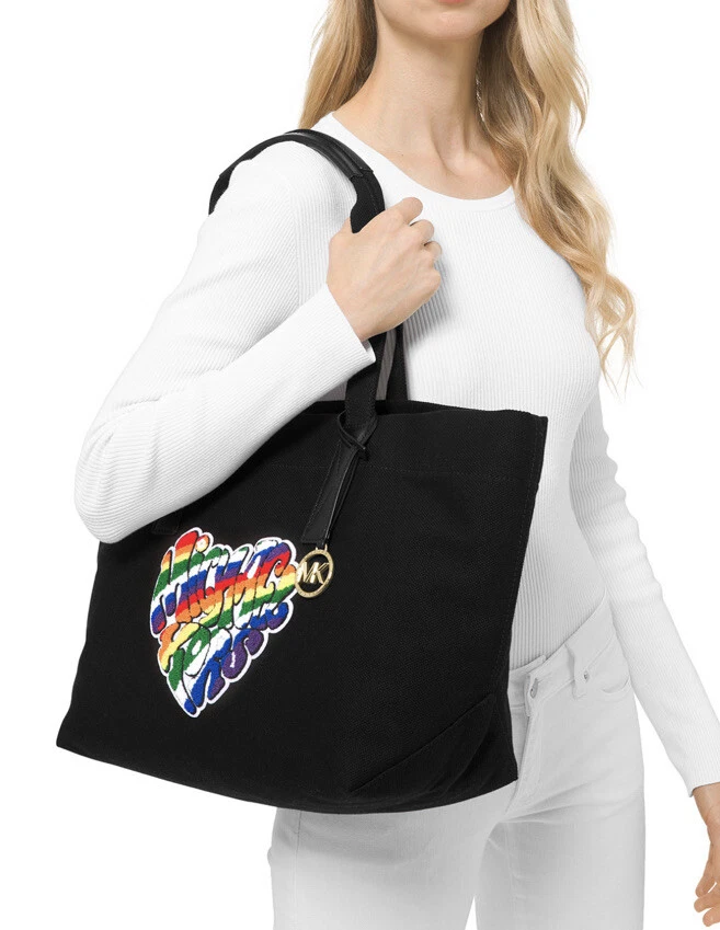 Michael kors black rainbow purse outlet