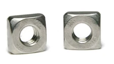 316 Stainless Steel Square Nuts - All Sizes - QTY 100