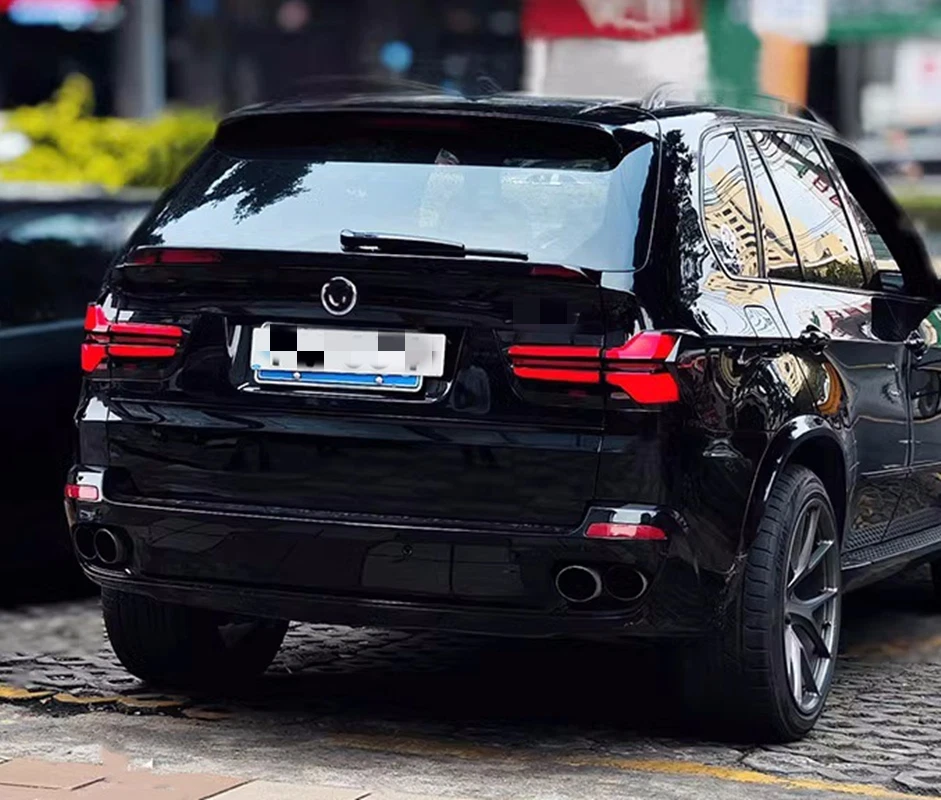 Наружные задние светодиодные стоп-сигналы и задние фонари из АБС-пластика для BMW X5 2007-2013 - Изображение 3 из 4