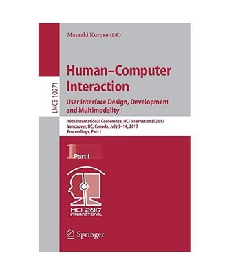 Human-Computer Interaction. User Interface Design, Development and Multimodality