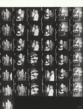 Contact Photo Sheet & Negatives Heather O'Rourke Landers Boxleitner Schroder