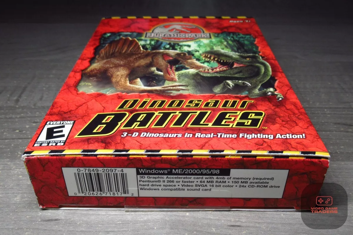 Jurassic Park: Dinosaur Battles (2002) - PC Game