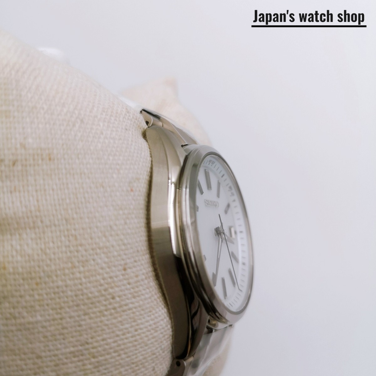 SEIKO Selection SBTM337 Pearl White Titanium Radio Solar SEIKO Selection SBTM337 Pearl White Titanium Radio Solar