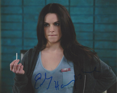 EMILY HAMPSHIRE SIGNED 'SCHITT'S CREEK' 8x10 PHOTO 3 w/COA TV SHOW