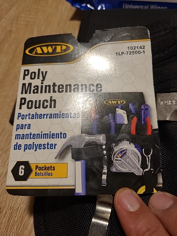 AWP 102142 1LP-72500-1 Poly Maintenance Pouch 6 Pockets - Image 3 of 4