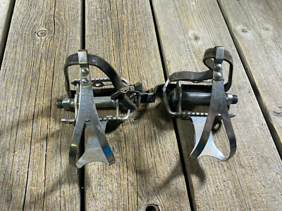 Pédales De Vélo Vintage Avec Clips En Alliage 9/16" - Style Rétro Pour Fixie Ou Vélos Anciens