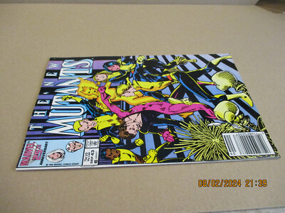 The New Mutants  #  43   US  TOP