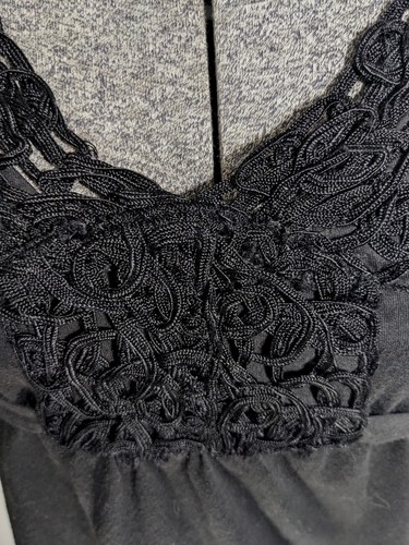 Vintage Route 66 Black Top With High Waist Tie To Back  Lace Bell Sleeve Size L - Bild 3 von 10