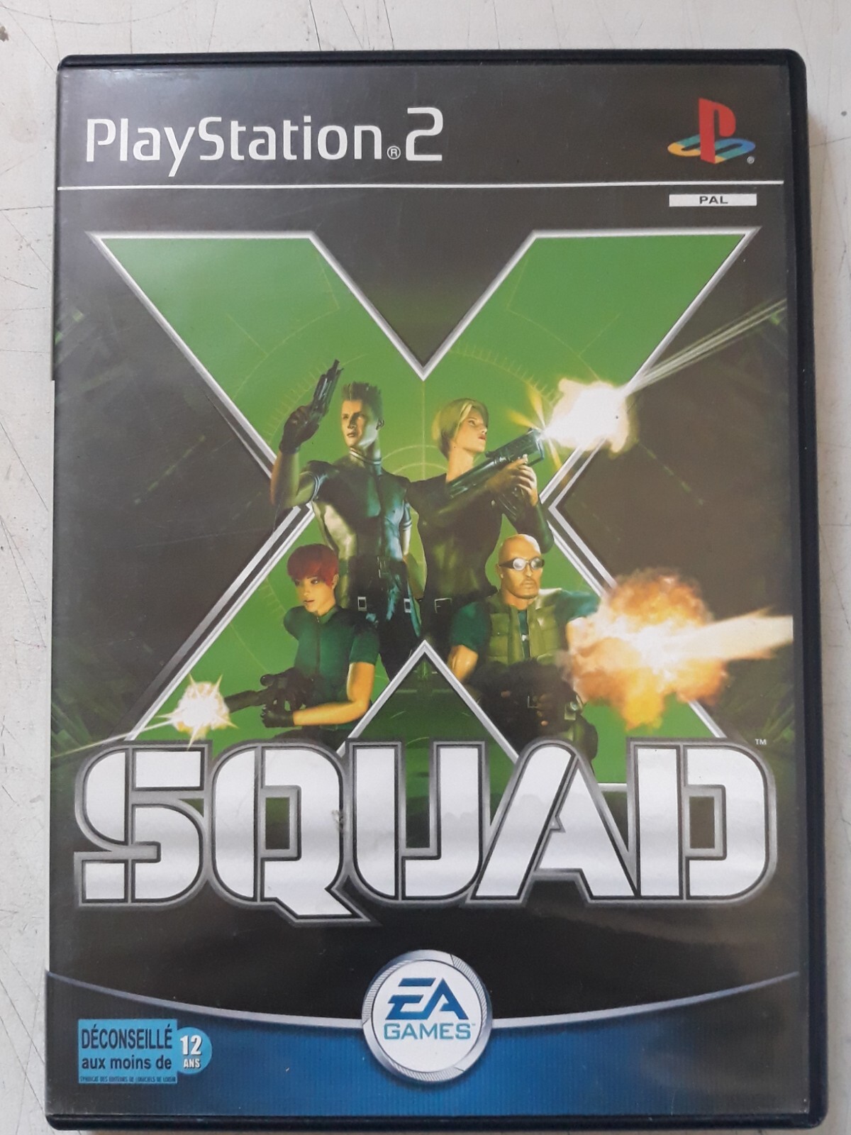 X SQUAD - jeu d'action aventure pour console PS2 PlayStation 2 PAL / en bon état