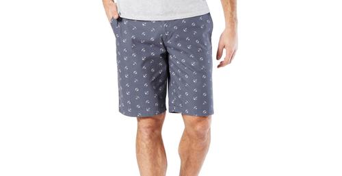Dockers Hombre Con Ancla Pantalones Cortos Azul, 33W | eBay