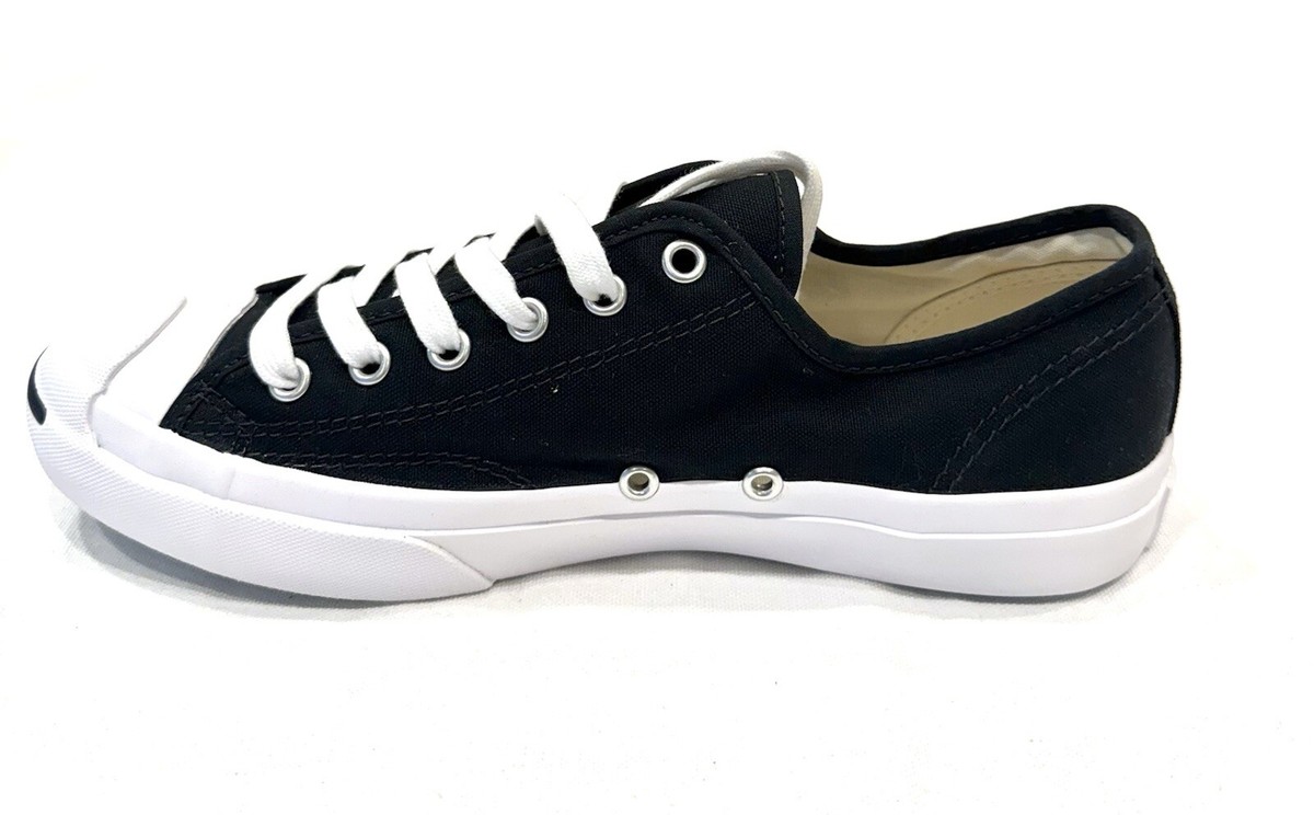 Converse, Jack Purcell ,Canvas 1Q699 Low-Top Black, UNISEX MEN 4.5