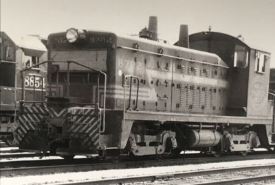 Indiana Harbor Belt Railroad IHB #8782 EMD NW-2 Switcher Locomotive Photo