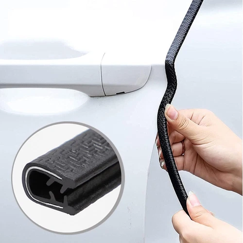 *33Ft Car Door Edge Guard Molding Trim Rubber Edge Strip Seal Protector U-Shape - Picture 8 of 21