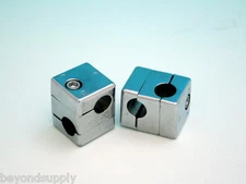 ONE Lab Aluminum alloy electroplating  square cube CROSS CLIP clamp holder Rod