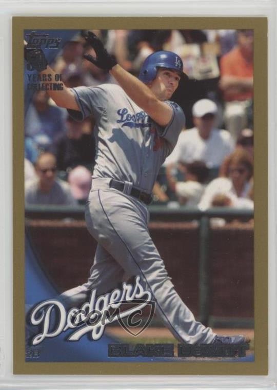 2010 Topps Gold 1892/2010 Blake DeWitt #601 0l2