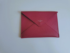 LOUIS VUITTON - POCHETTE - KIRIGAMI - CUIR EPI - ROSE - NEUF - AUTHENTIQUE