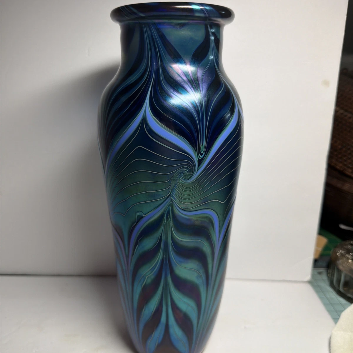 【70sヴィンテージ】Orient&Flume 花瓶 orient flume art glass products for sale | eBay