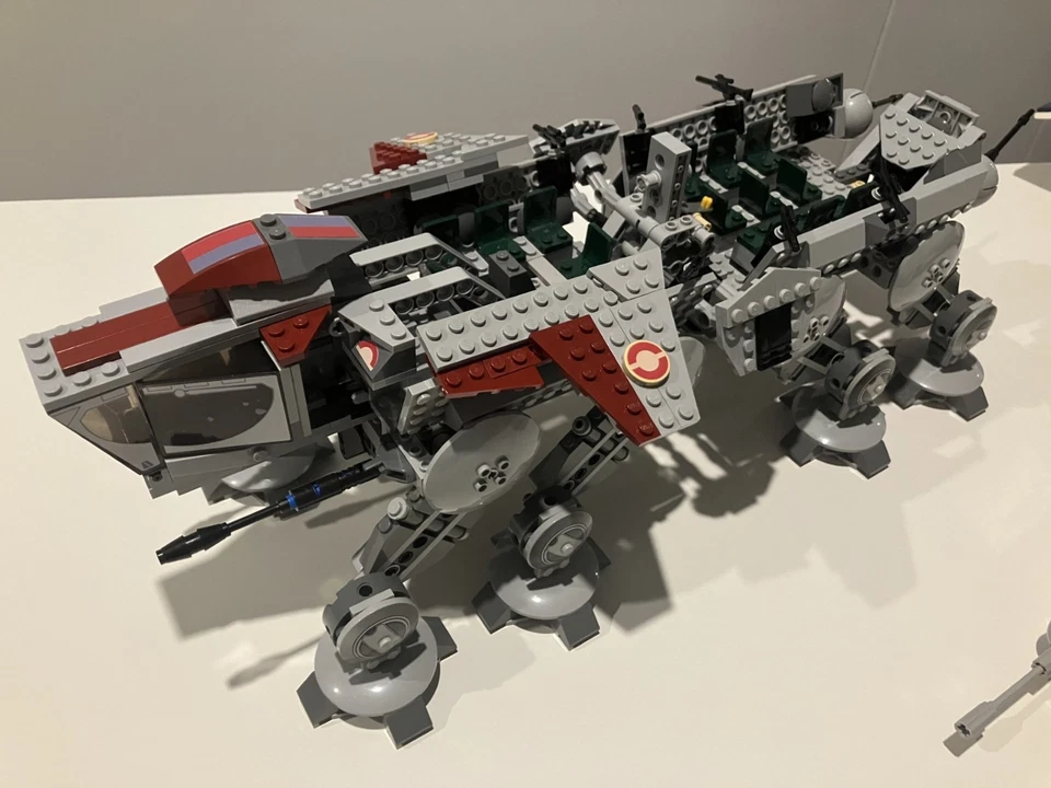 Lego Star Wars Republic Dropship with AT-OT 10195 Complete Set VGC Lego Star War - Image 3 of 4