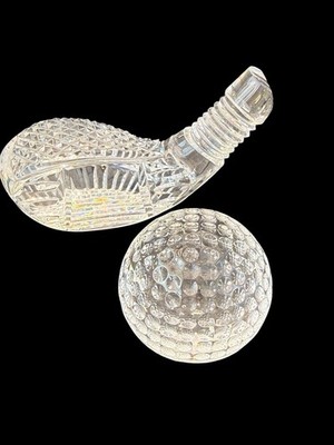  CRYSTAL ウォーターフォード ゴルフ クラブヘッド Waterford Crystal Golf Driver Club Head and Golf Ball | eBay