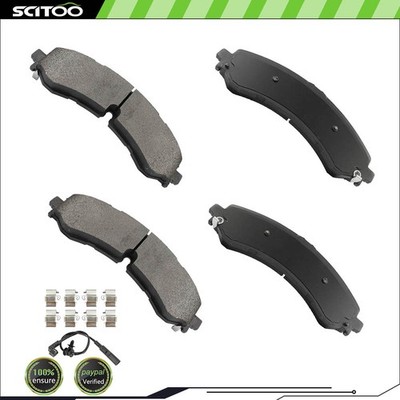 Front Semi-Metallic Brake Pads Kit for Chevrolet Silverado 2500 3500 HD