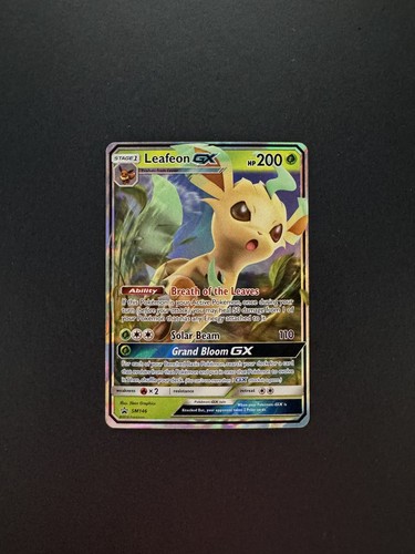 Leafeon GX SM146 Sun & Moon Holo - Pokemon Black Star Promo - NM