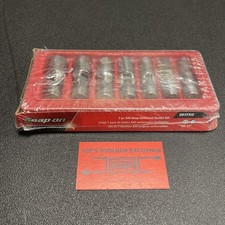 Snap-on Tools Usa New 7pc 38 Drive Sae Deep Chrome Universal Socket Set 207fsu