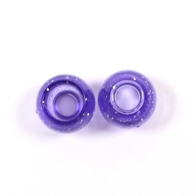 Glitter Loop-End Jump Ring 15mm (2 pcs)