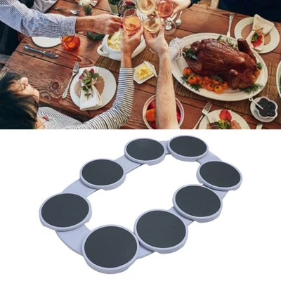 360° Rotating Dining Table Turntable Tray for Kitchen,Gatherings & Family Events