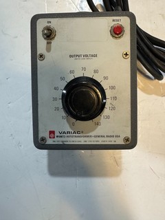 General Radio W5MT3 Variac Autotransformer Variable Power Supply Used Tested