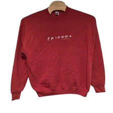 VTG Friends TV Show Promo Crewneck Sweatshirt Size XL 90s Fruit of the Loom
