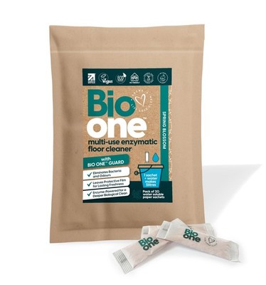 Bio One Enzymatischer Bodenreiniger - Leistungsstarker Multi-Oberflächen 6 g (20er Pack)