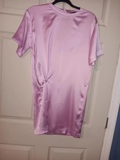 Pink Zara Party Drezss Sz S