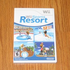 Wii Sports Resort (Nintendo Wii, 2009) Excellent - Complete in Box CIB - Tested!