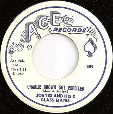 Joe Tex And His X Class Mates - Charlie Brown Got Expelled / Blessed Are These T