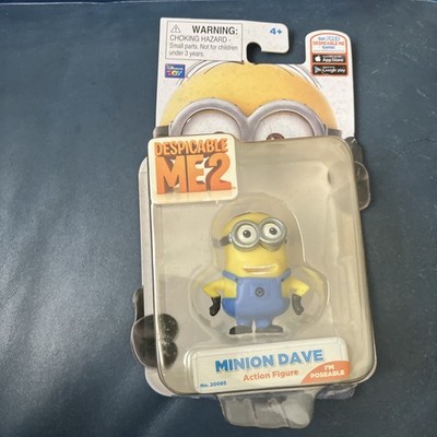 Despicable Me 2 Movie Minion Dave Thinkway Toys Poseable Action Figure