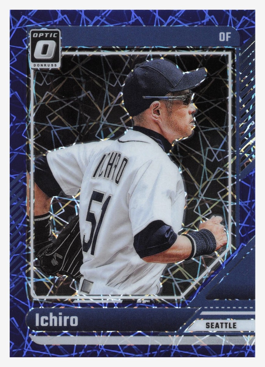 2024 Panini Donruss Optic Ichiro #75 Blue Velocity Seattle
