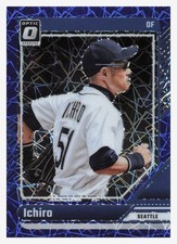 2024 Panini Donruss Optic Ichiro #75 Blue Velocity Seattle Baseball