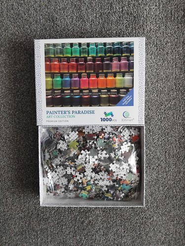 Painters Paradise 1000 piece jigsaw puzzle - Picture 2 of 3