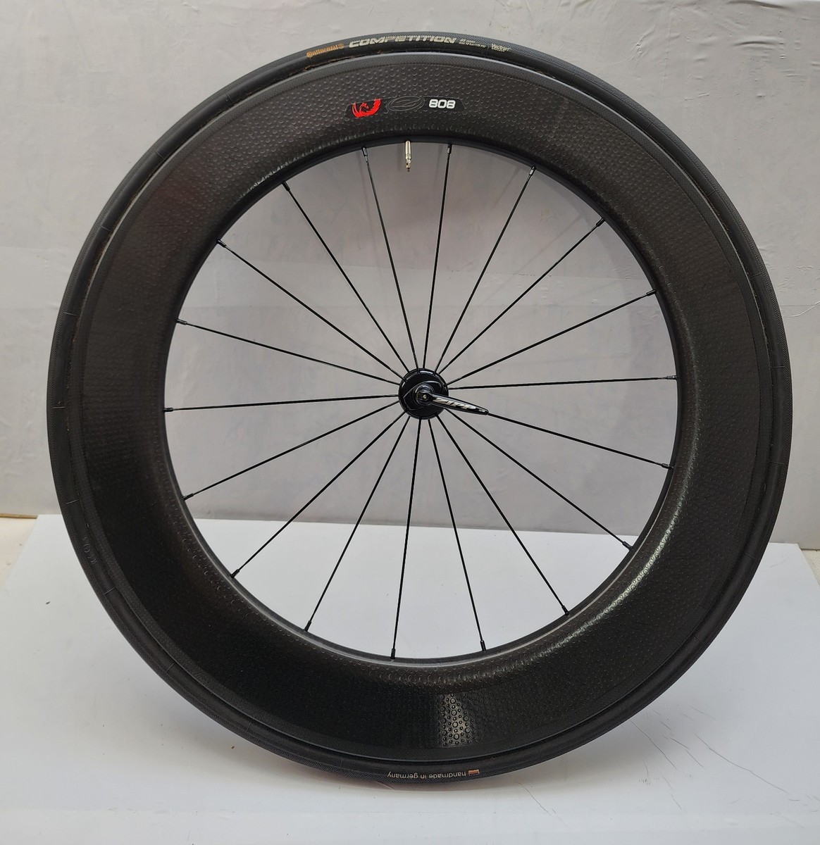 Zipp 808 Firecrest Front Wheel Rim Brake Tubular Excellent