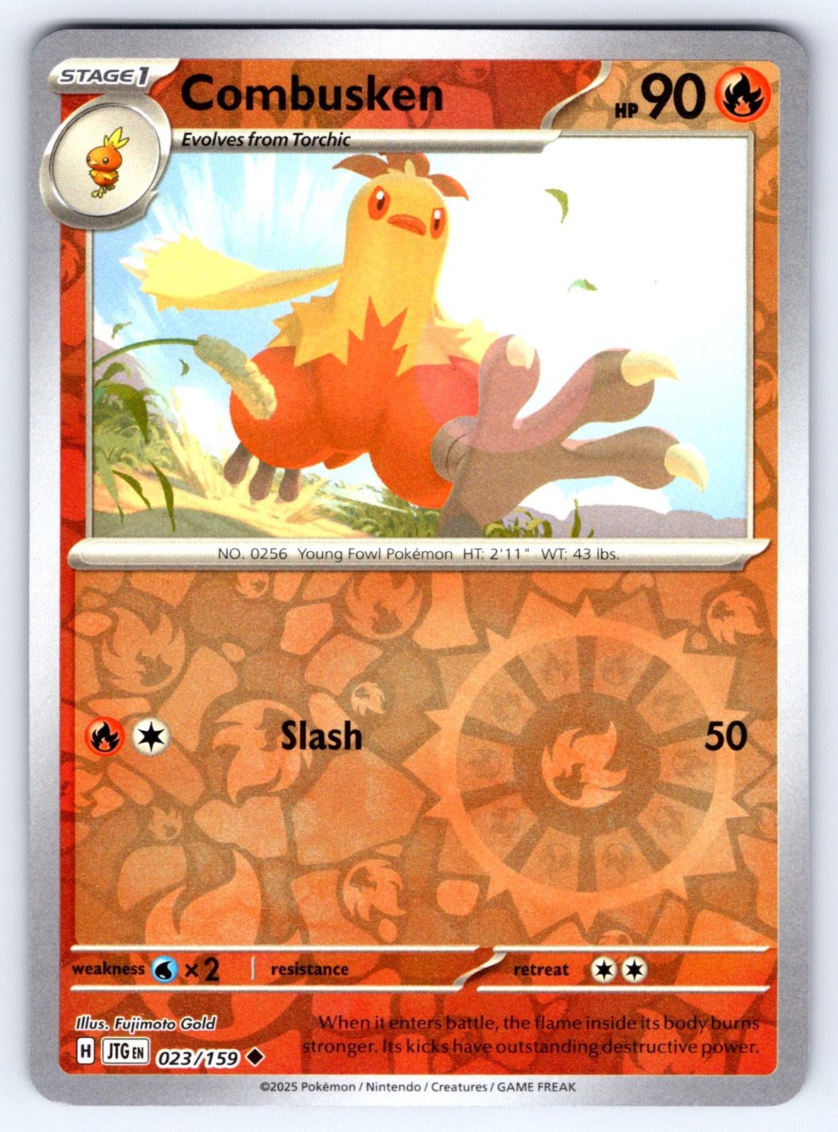 Combusken [023/159] LP Reverse Holofoil